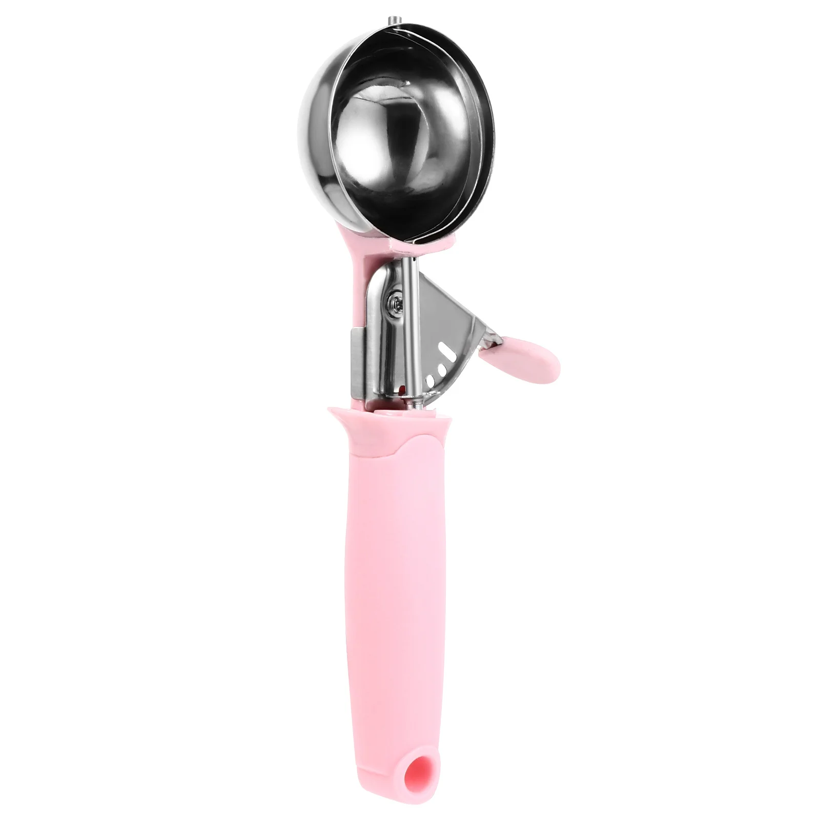 1Pcs Ice Cream Scoop Stainless Steel Comfortable Handle Universal Dessert Spoon Kitchen Tool Fruit Spoon Ice Cream Scoop