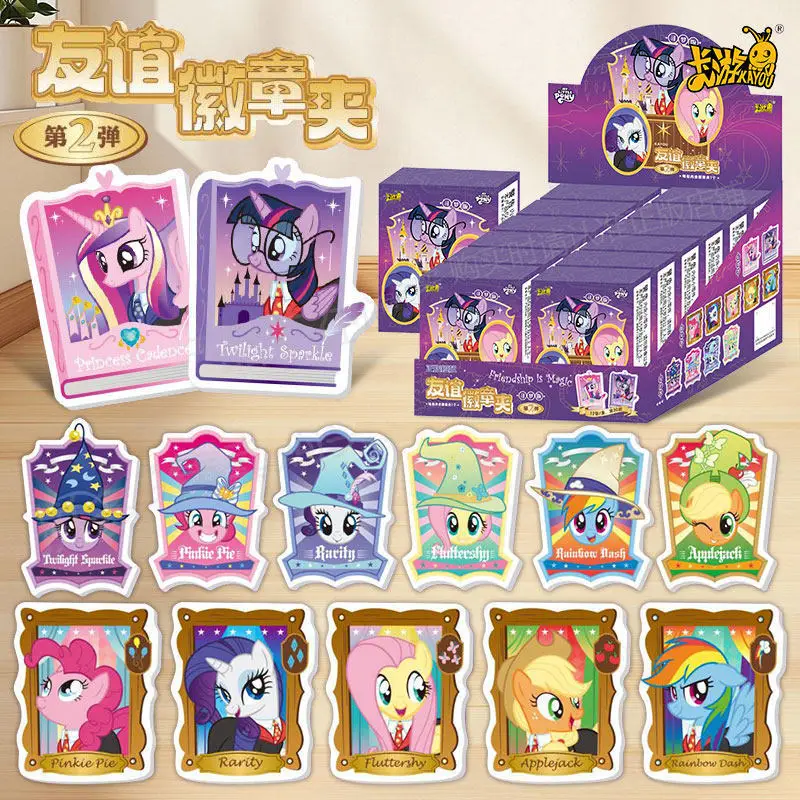 In Stock Kayou My Little Pony Acrylic Badge Holder Series 2 Dream Search Full Box Anime Collectibles Gifts