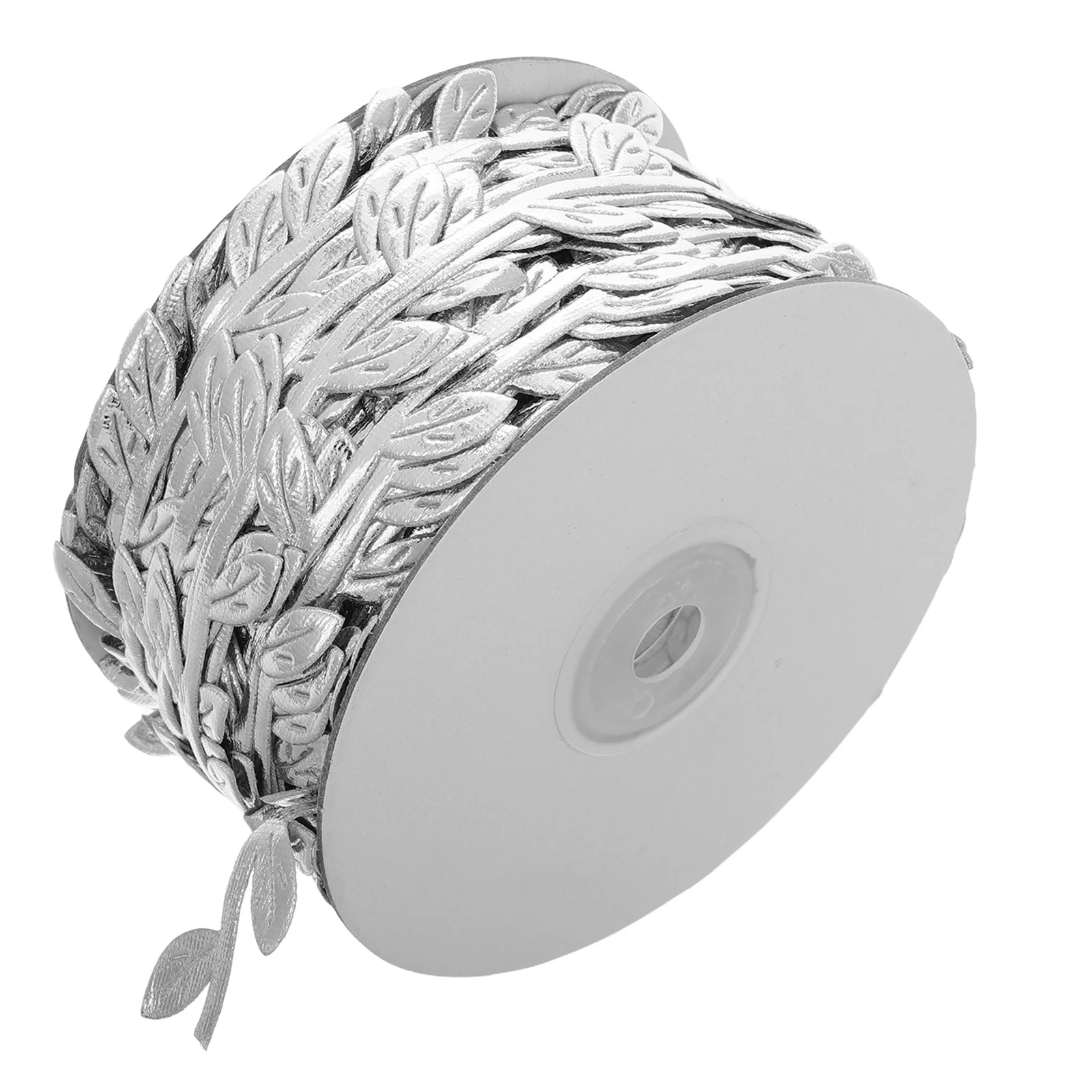 

1 рулон, искусственная лента в виде листьев, цветок, лоза, тканевая отделка для венка, гирлянда, декор, украшения для вечеринки, принадлежности для рукоделия «сделай сам»