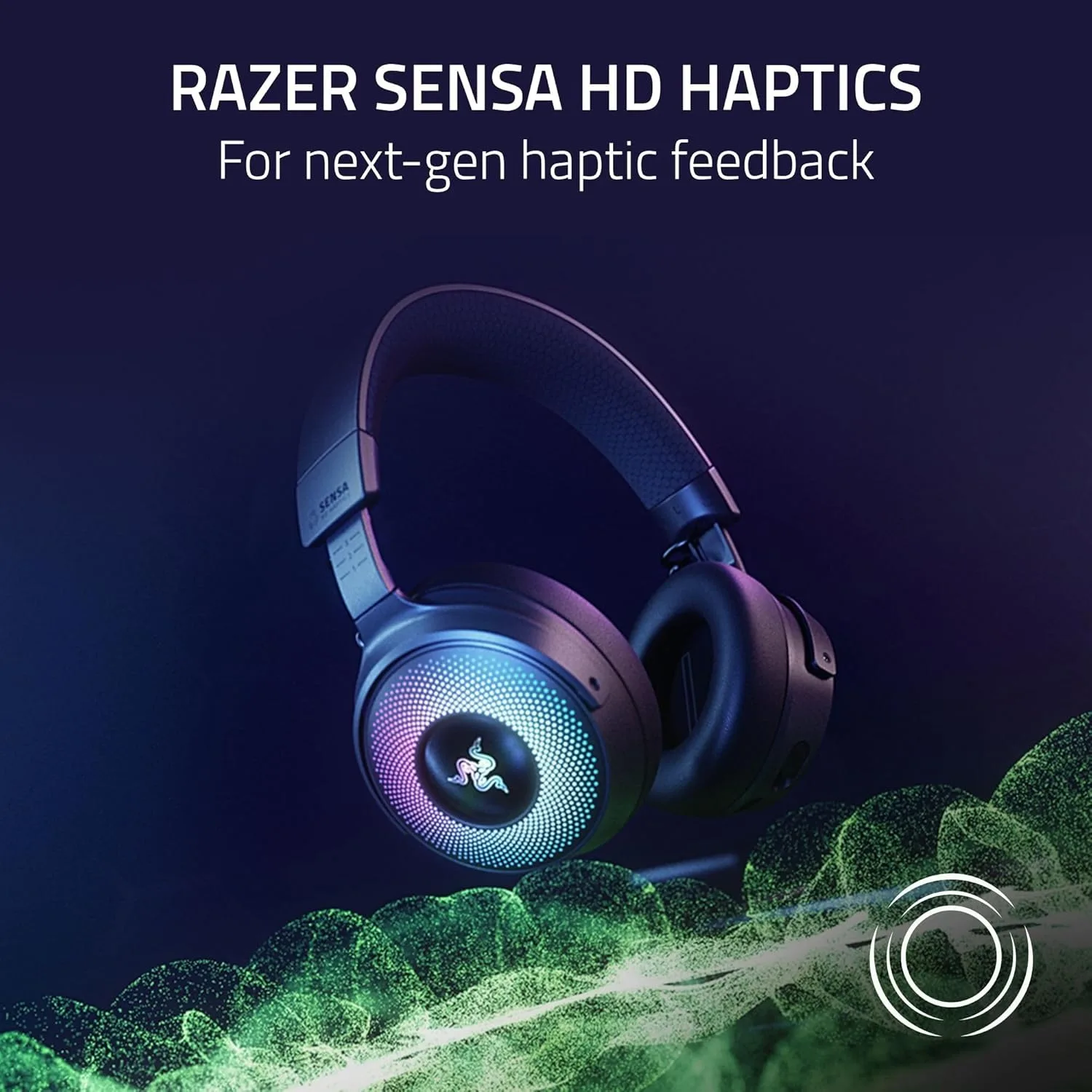 سماعة الألعاب اللاسلكية Razer Kraken V4 Pro 2.4 جيجا هرتز سماعة لاسلكية تعمل بالبلوتوث USB 3.5 ملم ميكروفون واسع النطاق للغاية لأجهزة الكمبيوتر الشخصية وأجهزة Mac وPS5 والهواتف الذكية #6