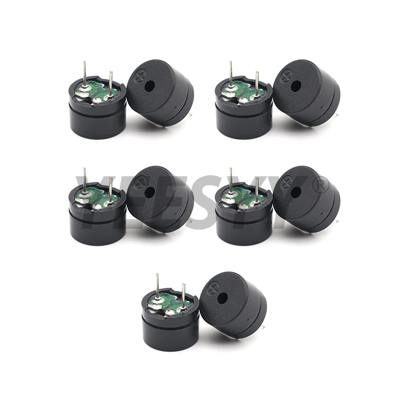 10 Uds 12085 42R zumbador pasivo 12MM * 8,5 MM resistencia 3V 5V 9V 12V en uso común Mini Kit de zumbador piezoeléctrico, para Arduino