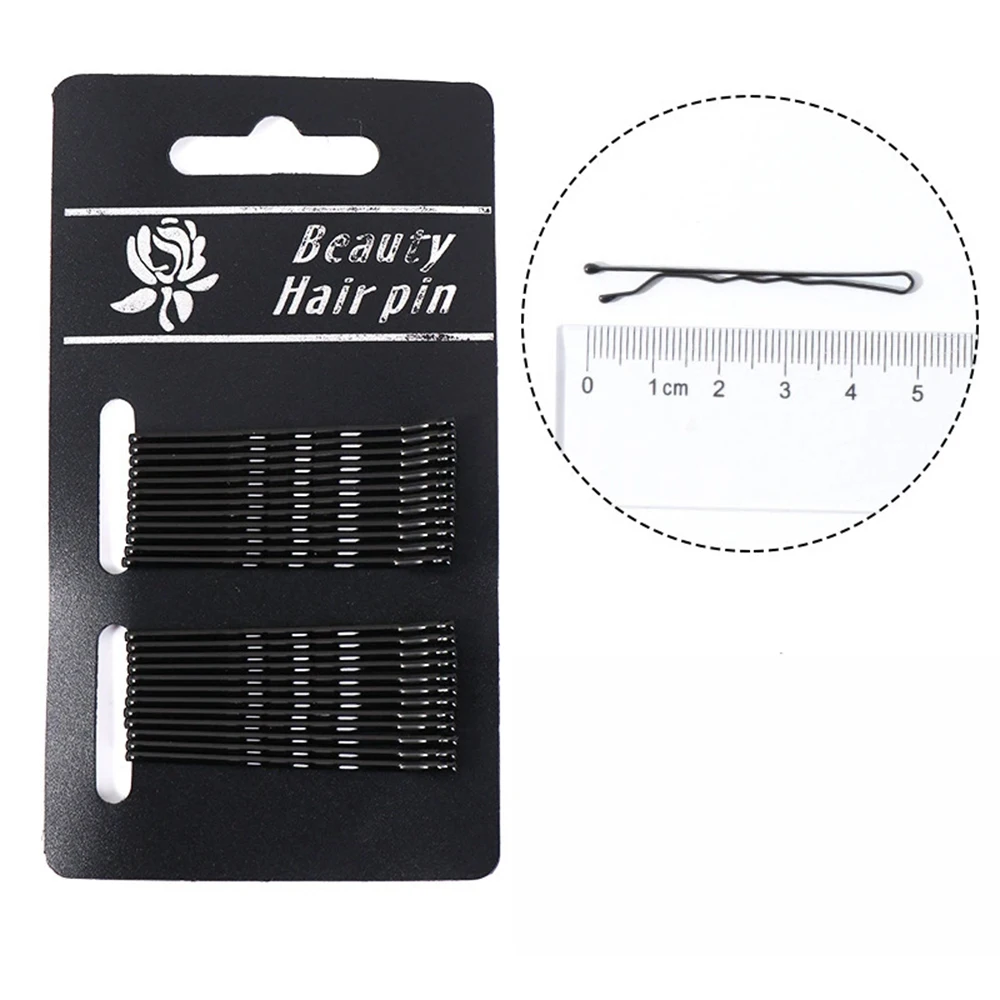 24Pcs/set Hair Clip Ladies Hairpins Girls Hairpin Curly Wavy Grips Hairstyle Hairpins Women Bobby Pins Styling Hair Accessories