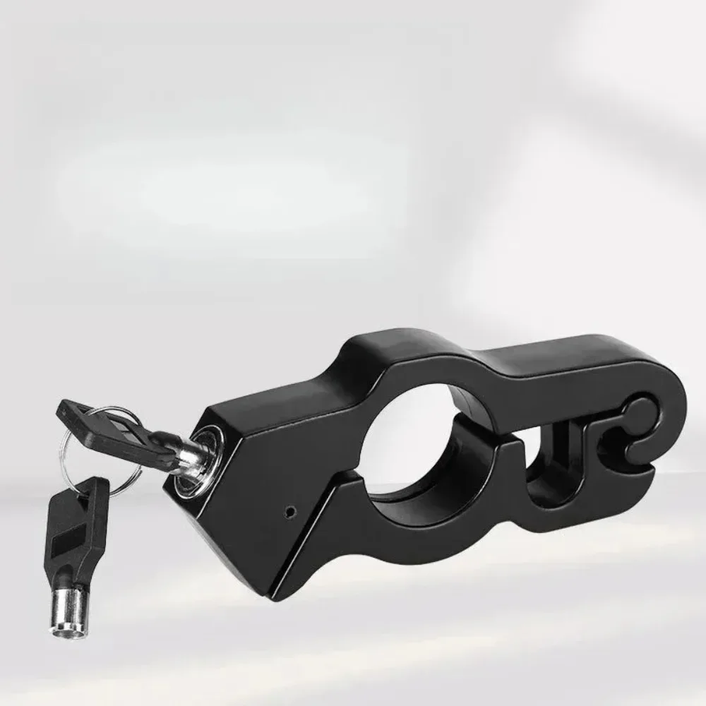 Electric Portable Anti-theft Handlebar Brake Lock for Car Motorcycle Bicycle ATV, Aluminum Alloy Throttle Lock