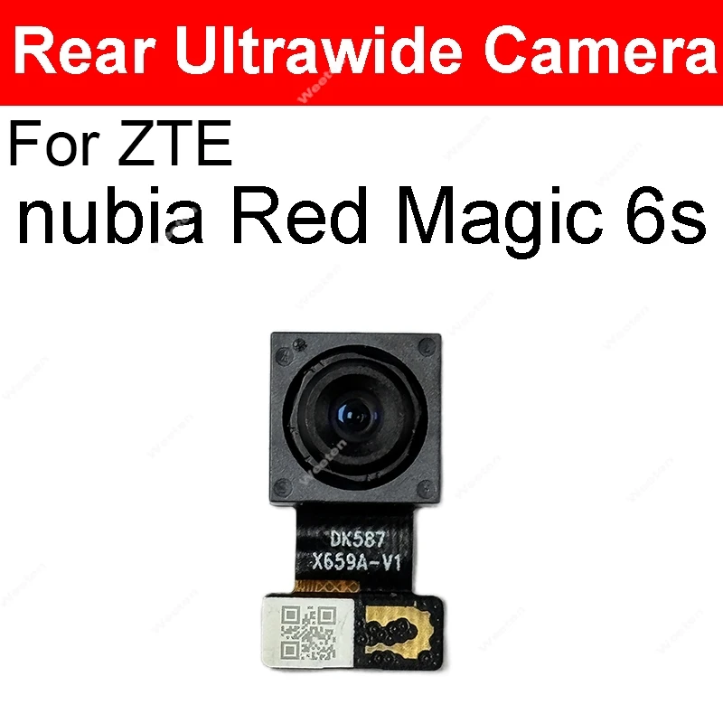 

Задняя ультраширокоугольная камера для ZTE nubia Red Magic RedMagic 6 6S Pro: основная камера, гибкий шлейф, модуль в сборе – идеальный аксессуар