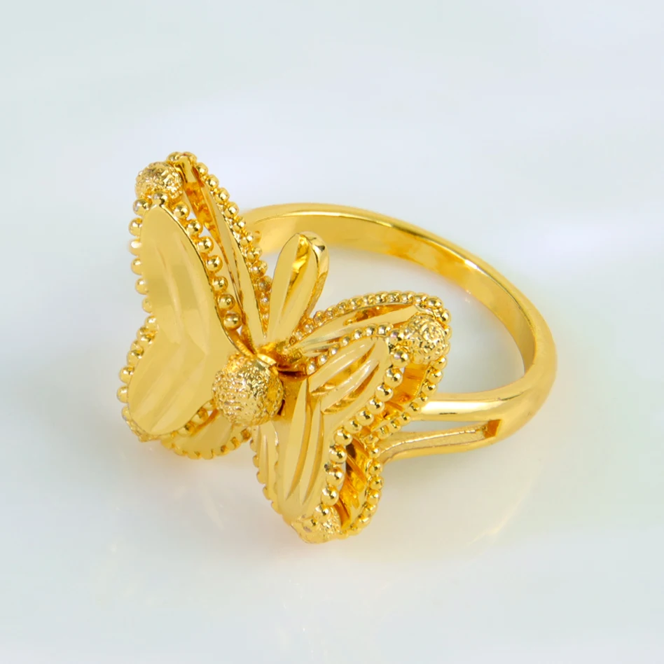 Türkische Goldmünzen Ring 21 Karat vergoldet Dubai Braut Hochzeit Paare Ringe Arabisch Islamische Frauen Ramadan Party Schmuck – Detail 15