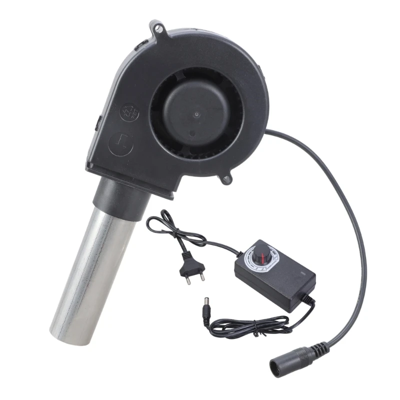 9733 Blower Fan Suitable For Grilling BBQ Stove Outdoor Mobile Portable with Air Collecting Duct Blower Fan for Outdoor