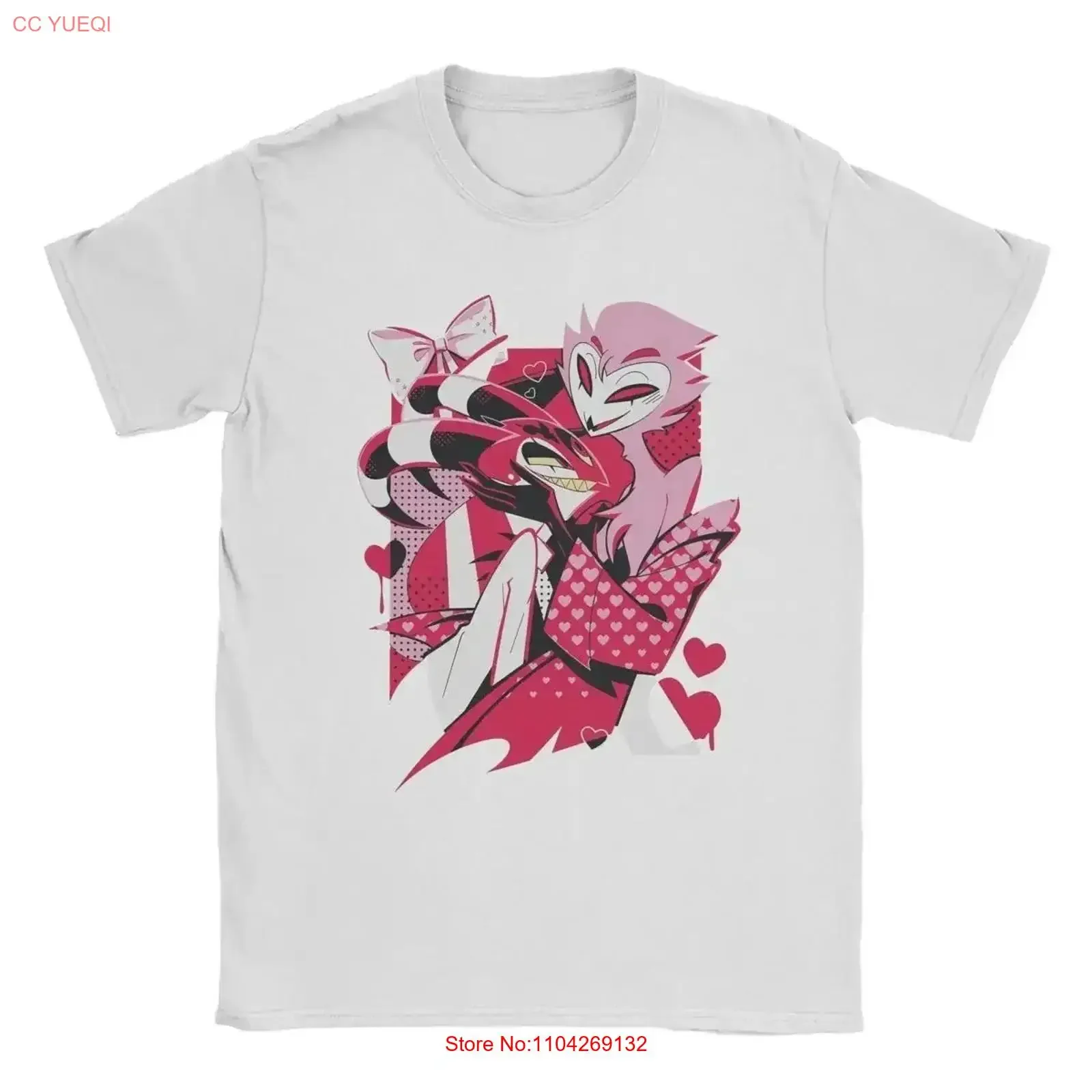 Blitzo X Stolas Helluva Hazbins Hotels T Shirt S 5XL long or short sleeves vintage Washed homme fashion streetwear Stretched