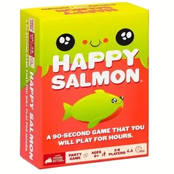 Happy Salmon Family Reunion Game Cards (English version)