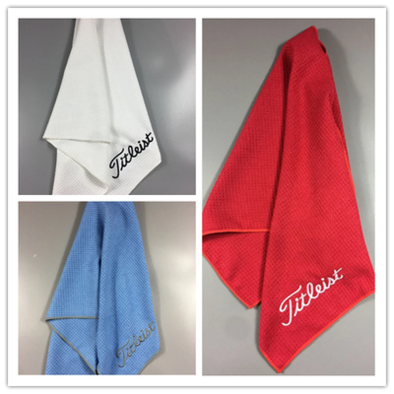 1pcs Golf Towel 40x80 cm red/white/yellow/blue