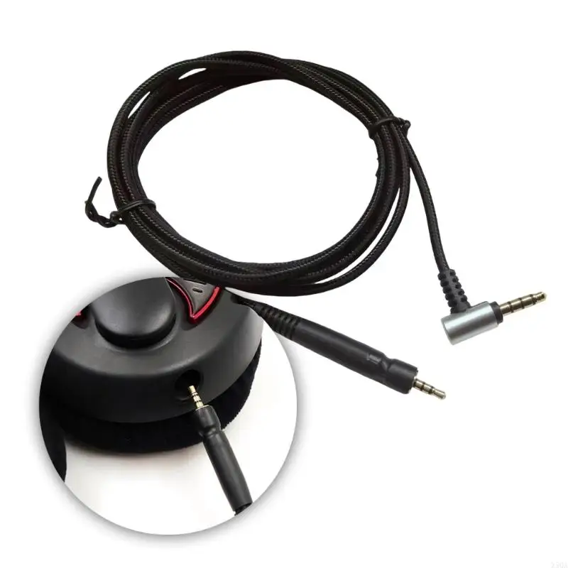 Wear Resistant Replacement Cable for SP500/GSP600/GSP350/PC37X/PC373 Headphones 