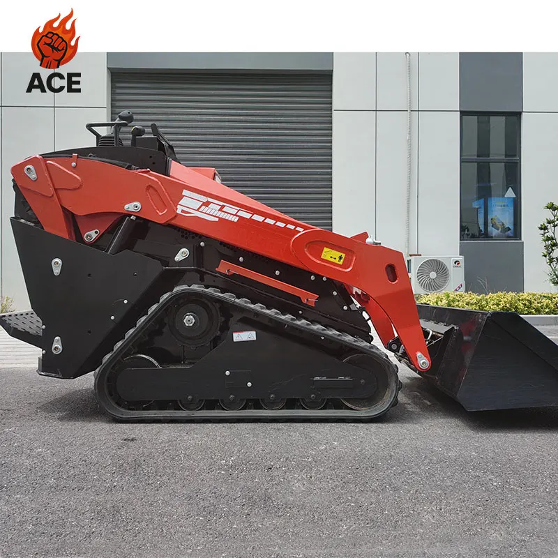 Mini Skid Steer Loader 24HP 450kg Capacity ACE-490s