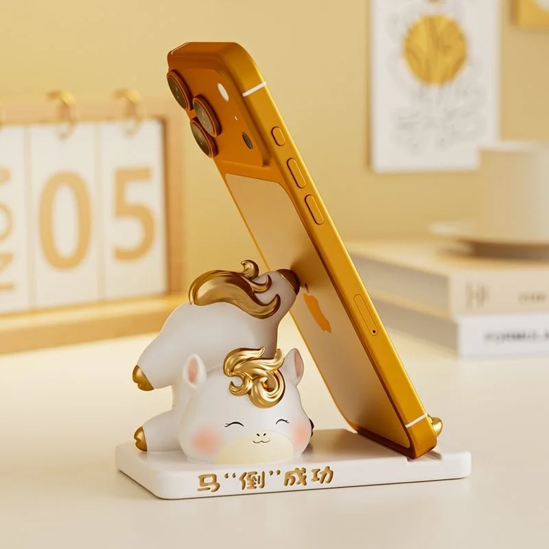 

Подставка для телефона в виде лошади из смолы для Нового года