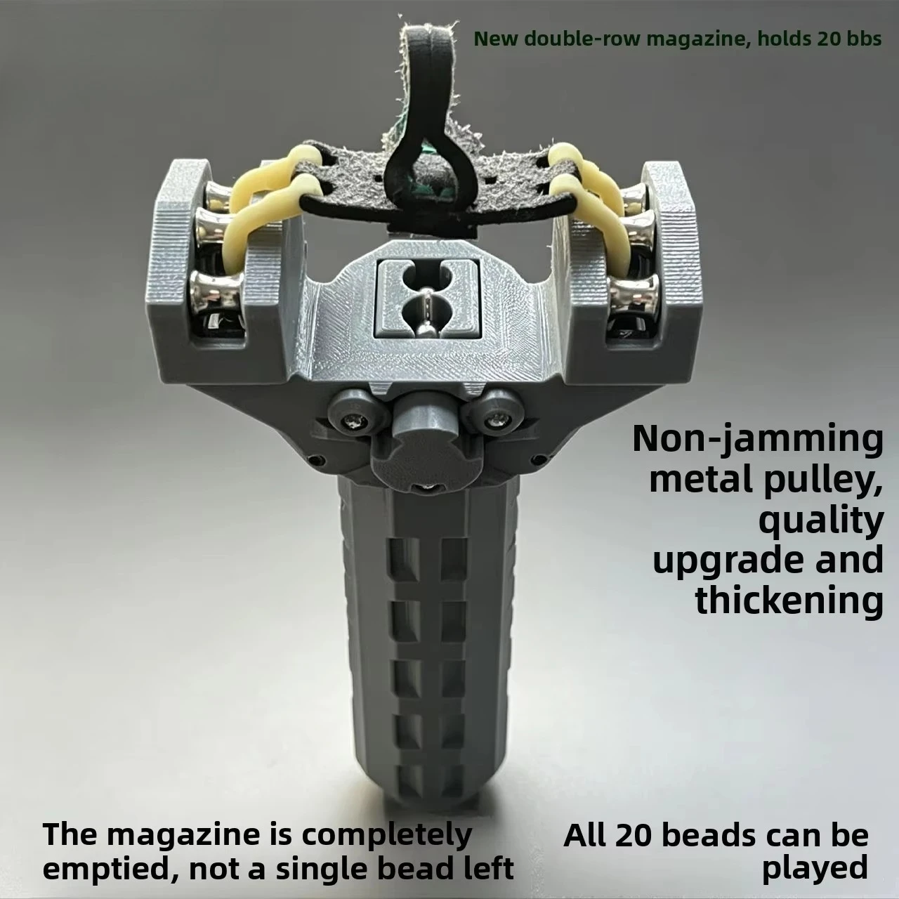 Outdoor New Fully Automatic Ball Pulling Bow Magnetic Attached Bow Double Card Magazine Competitive Tool