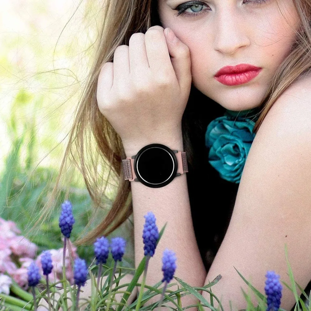 Pulseira de nylon de 20mm 22mm para amazfit gtr 42 47mm/gtr2/2e/3/3 pro/4/gts/gts2/mini/3/4 pulseira para amazfit bip-u-s/stratos 2 2s