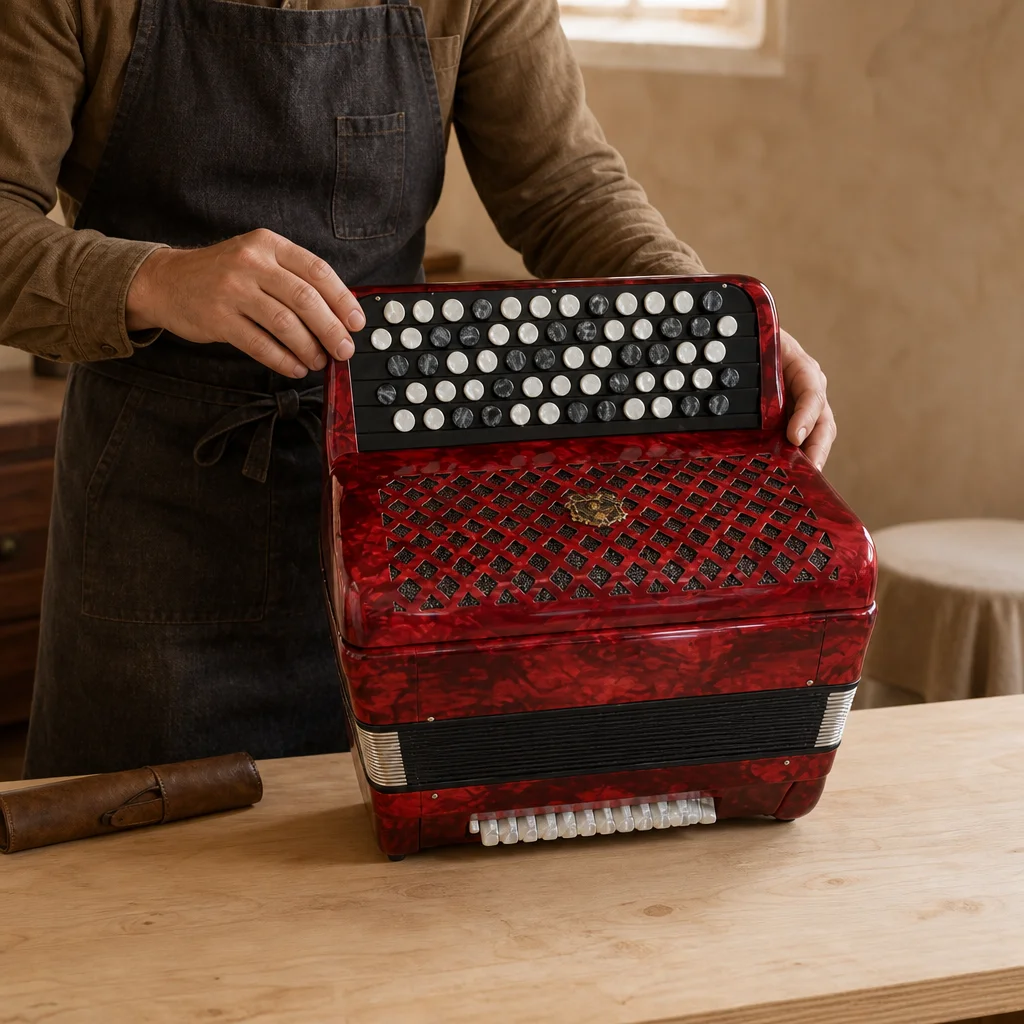 60 Buttons B System Bayan Accordion Button Type Accordion For Adult Grade Test Solo Practice Performance