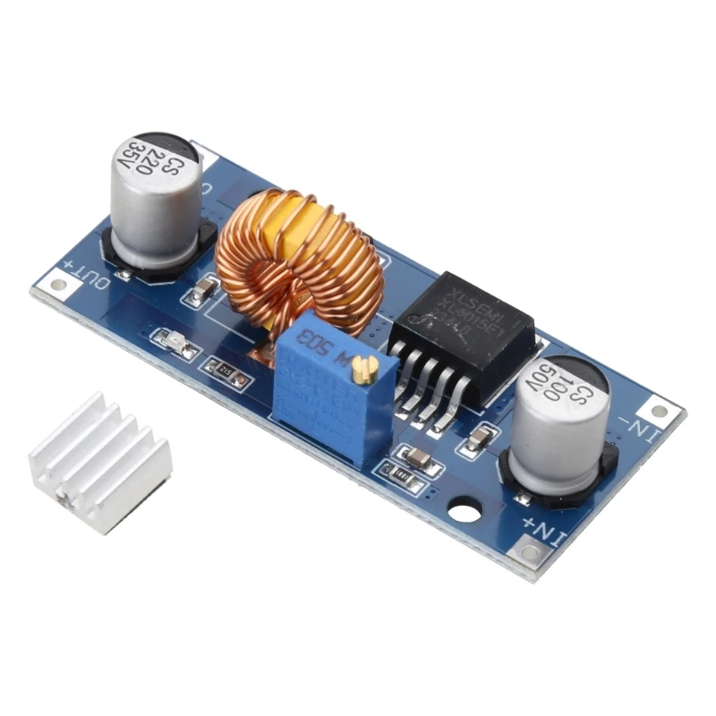 Step Down Power Supply Module 24V 12V 9V 5VDC to for DC 4V-38V to 1.25V-36V 5A