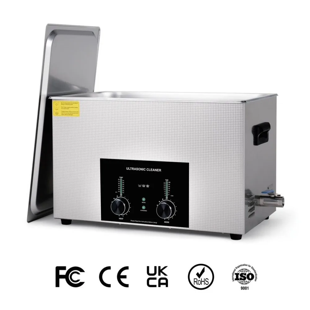 2024 New Design Smart Mechanical Ultrasonic Cleaner 6.5 Liter With Degas Function