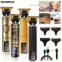 Pure metal body T9 high quality hairdresser hair salon professional razor household shaving small appliances send gift box