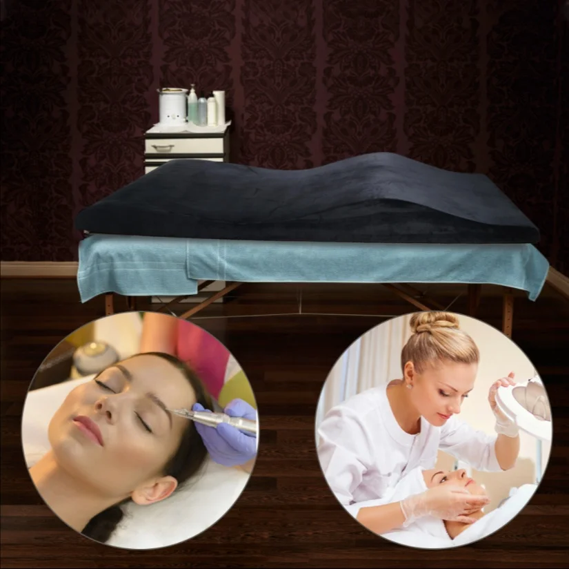 Velvet Lash Extension Rest Mattress Wave Shape Soft Lash Bed for Bedroom Apartment Home Furniture