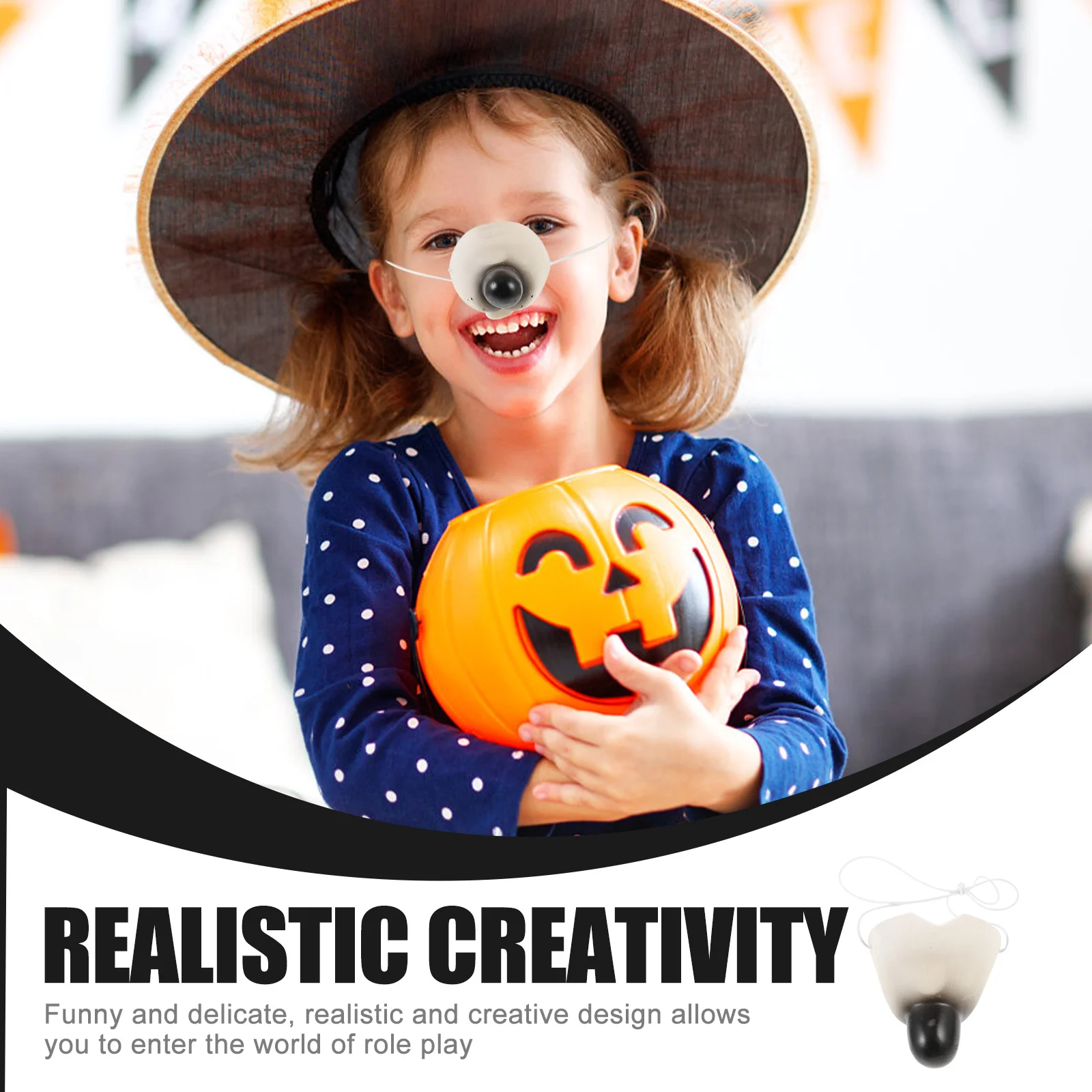 3 قطعة محاكاة أنف الماوس تأثيري الحيوان الدعامة زي لوازم اكسسوارات الحفلات أداء دور الأنف