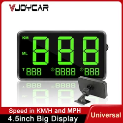 Vjoycar 모든 차량용 GPS 속도계, 스마트 주행 거리계, 디지털 속도 알람, MPH KMH 고도 디스플레이, 4.5 인치 C80, 3 인치 C60S, 인기 판매