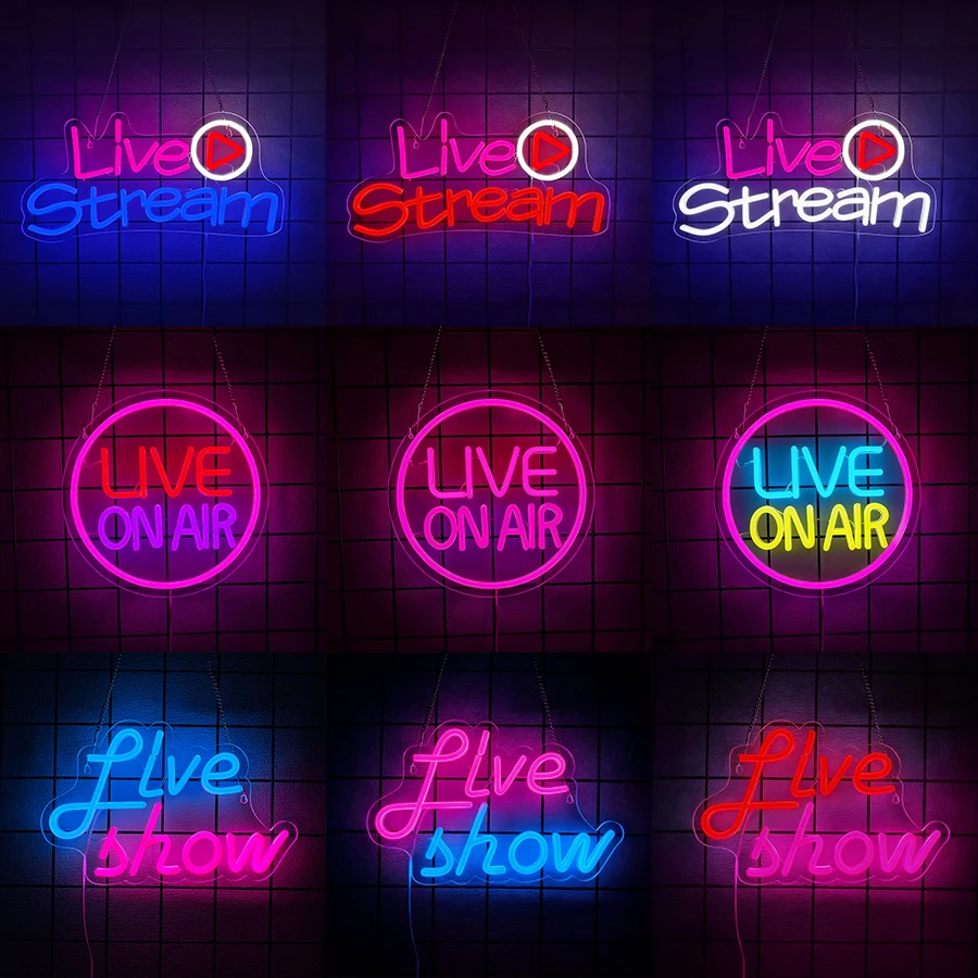 Live Stream Neon Si…