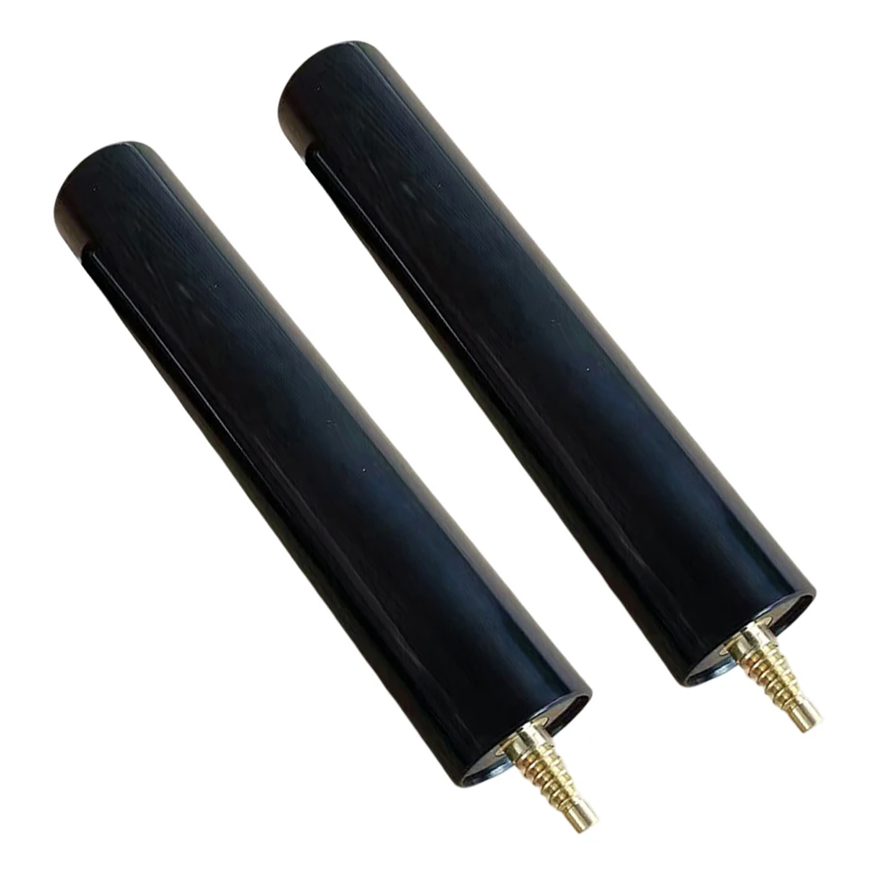 Billiard Games Billiard Cue Extender Pool Cue Handle 80g Weight Copper Bolts Plastic Material Simple Installation