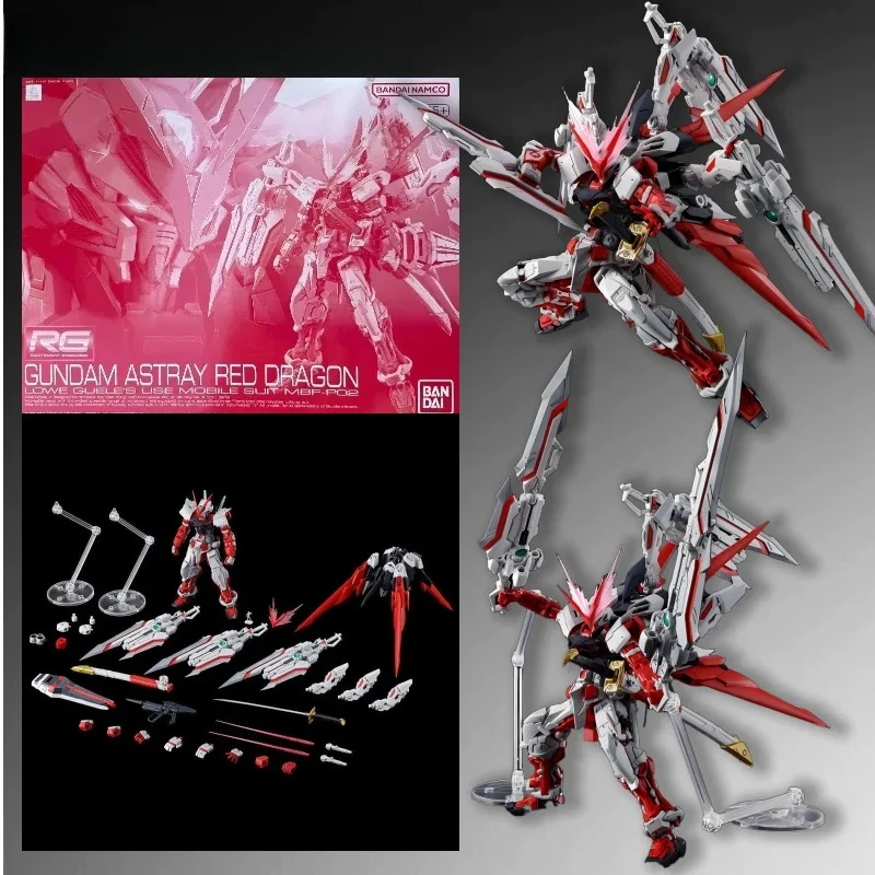 

В НАЛИЧИИ: Bandai PB Limited RG 1/144 MBF-P02 Gundam Astray Red Frame Red Dragon, сборная модель-фигурка.