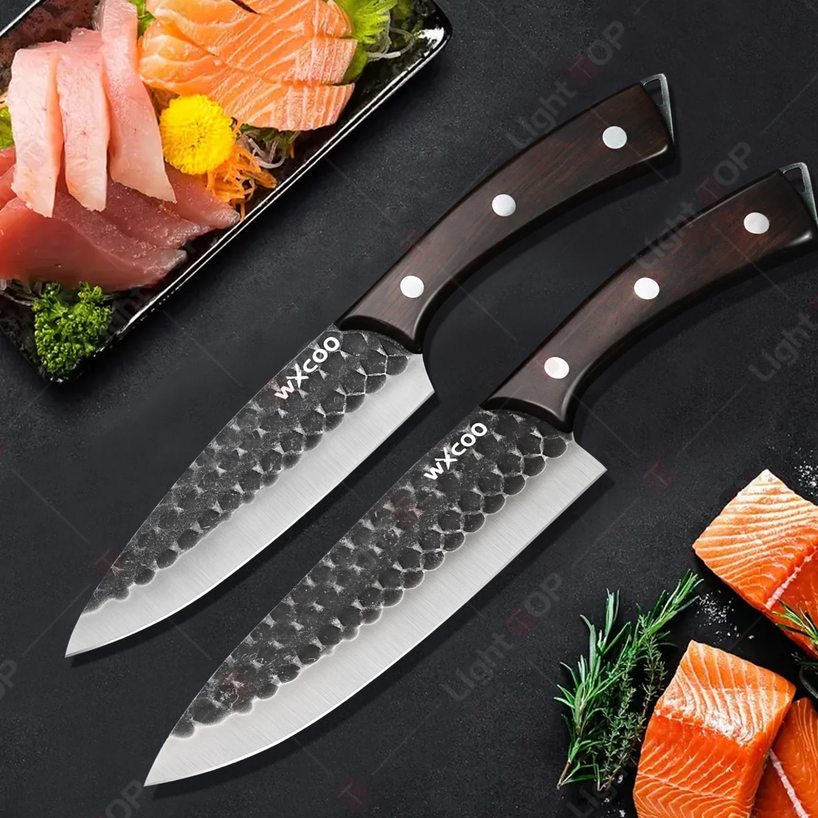 

New Kitchen Knife Hand-forged Butcher Knives 5Cr15MoV Stainless Steel Pig Killing Knife Sharp Boning Knife Kitchen Accessories