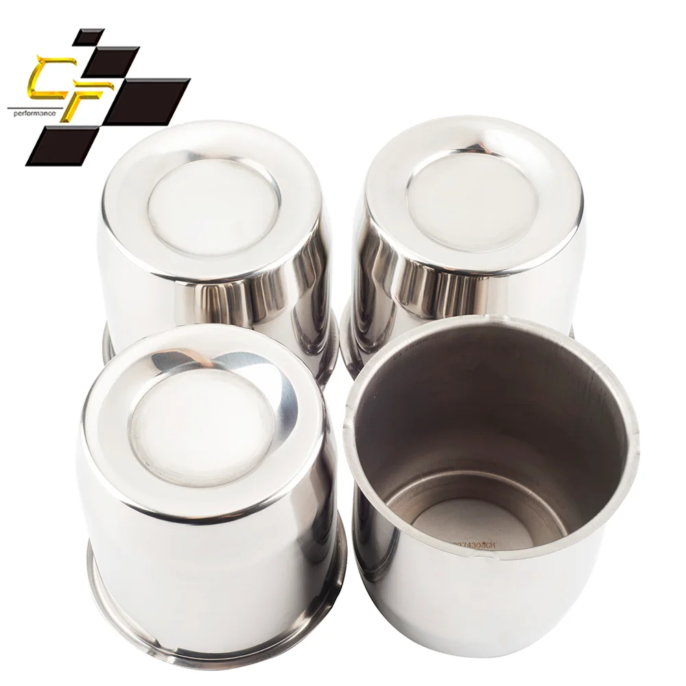 CF Performance 1pc/4pcs 140mm(5.55in)(+ -1mm)/125mm(4.92in)(+ -1mm) Center Caps for Alloy Wheels Dust-Proof Cover Accessories