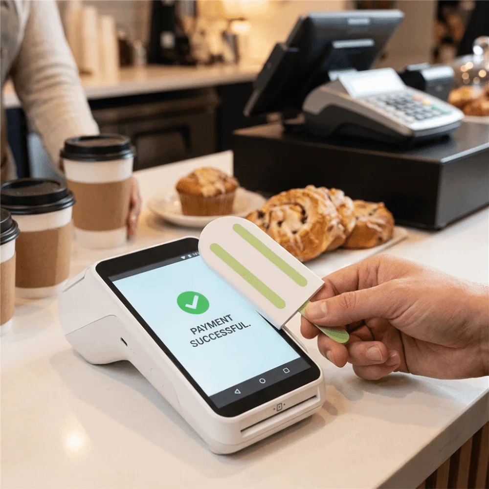 New 3D Printed Contactless Payment Card Holder Portable Wireless Credit Card Wand Ice Cream Shape Gadget Tap To Pay Wand Gifts