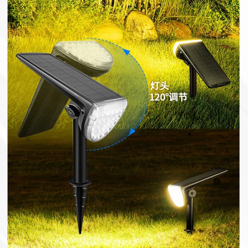 Solar Light New Villa Garden Tree Outdoor Outdoor Home Waterproof Induction Solar Spotlight