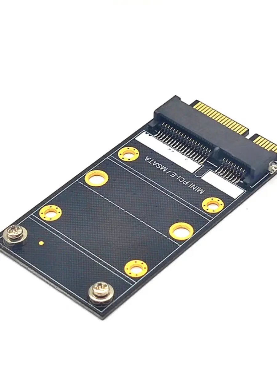 

НОВЫЙ адаптер Mini PCIE/mSATA, конвертер твердотельного накопителя, плата расширения Riser, тестовая плата для карты mSATA SSD Mini PCI Express Wi-Fi