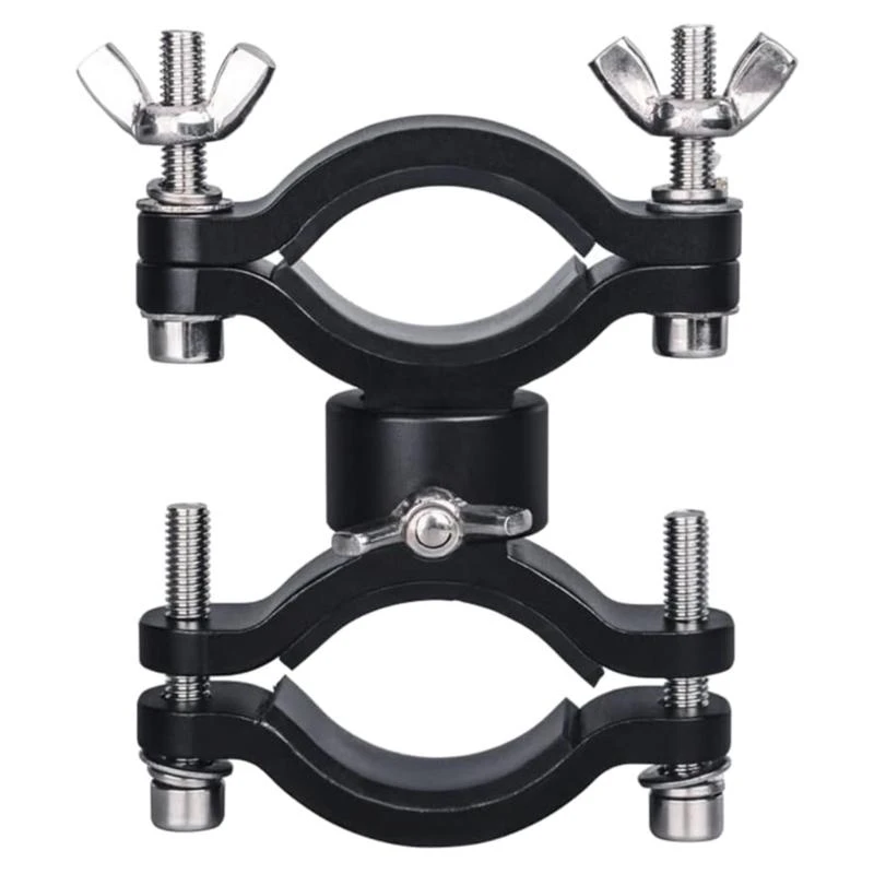 

Bike Torch Clamp Bike Flashlight Bracket 360 Degrees Rotating Light Mount Cycling Torch Clip Bike Light Mounting Bracket