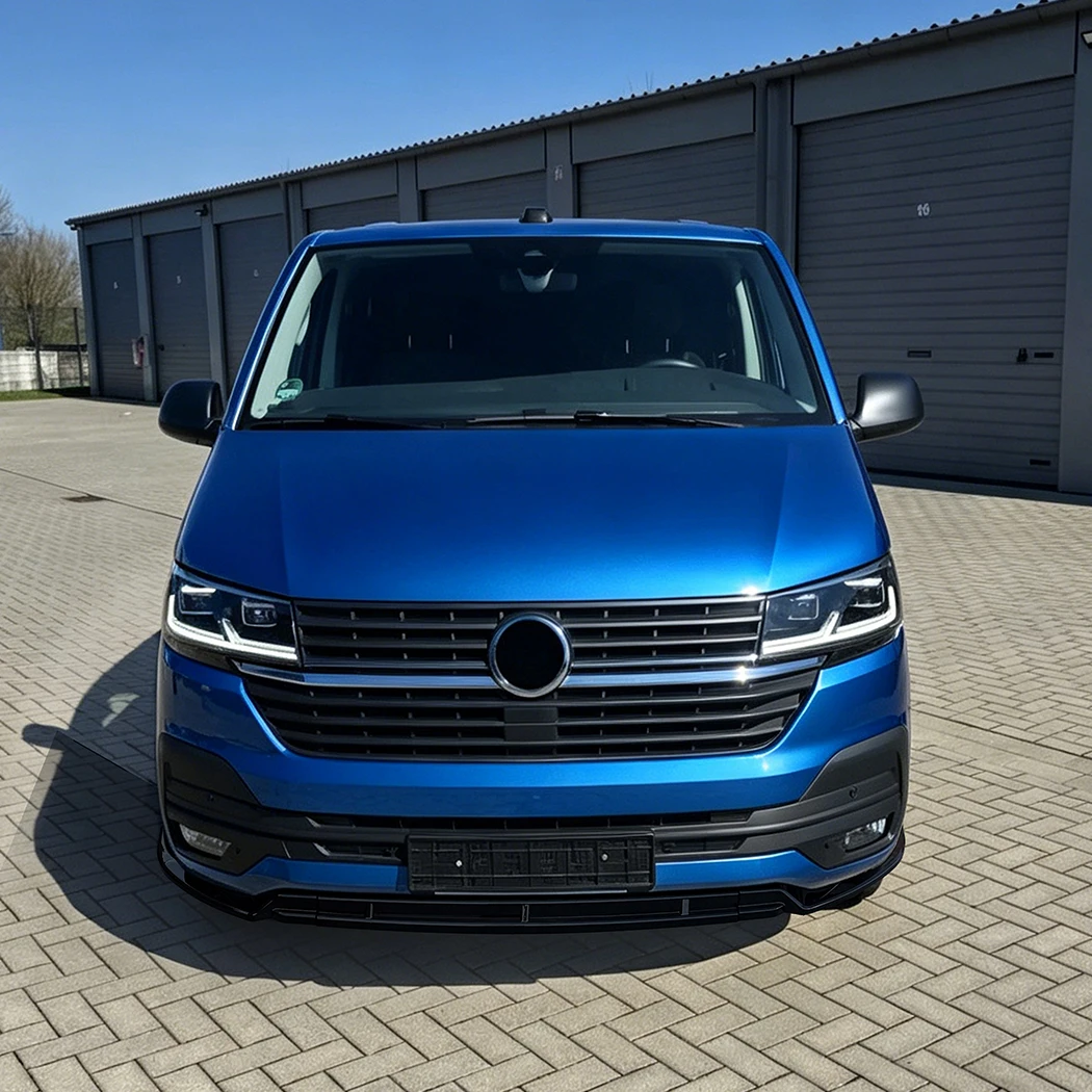 Frontspoilerlippe Diffusor Bodykit Auto-Spoiler Stoßstangenzubehör für VW Transporter Multivan T6.1 2020-2024