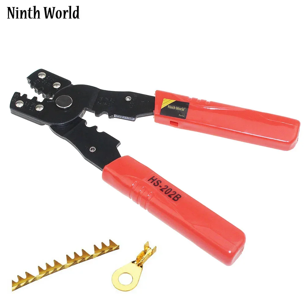 2025 Hot Sale Ninth World HS-202B Crimping Pliers Non-insulated Terminal Cutting Wires Terminals Crimpper Multi Functional Tool