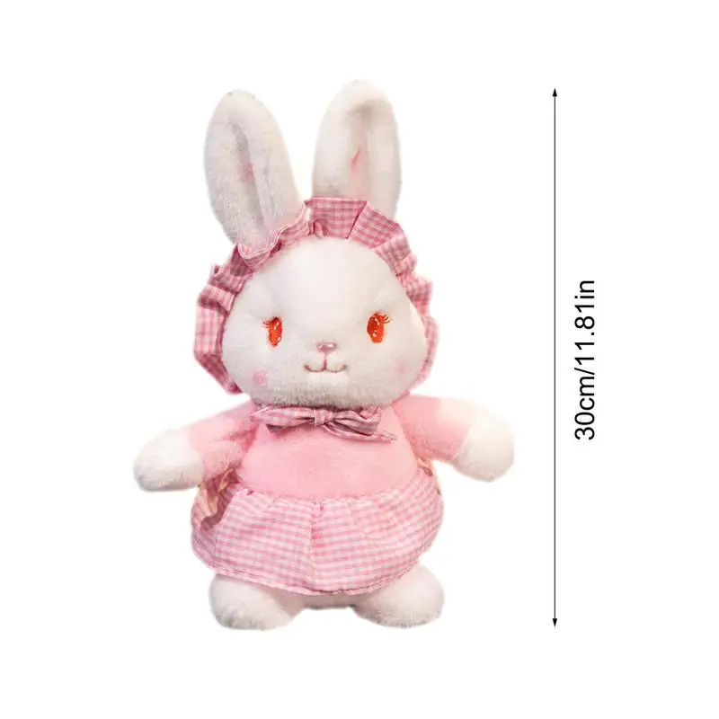 Bunny Stuffed Animal Cute Soft Easter Bunny Stuffed Toy Adorable Animal Doll Toy Stuffed Animal Plush Toy For Children's Room