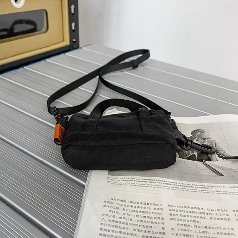 Practical Portable Nylon Coin Purse Pendant Keychain Card Holder Small Storage Bag Lightweight Zipper Pouch Men Wallet Travel