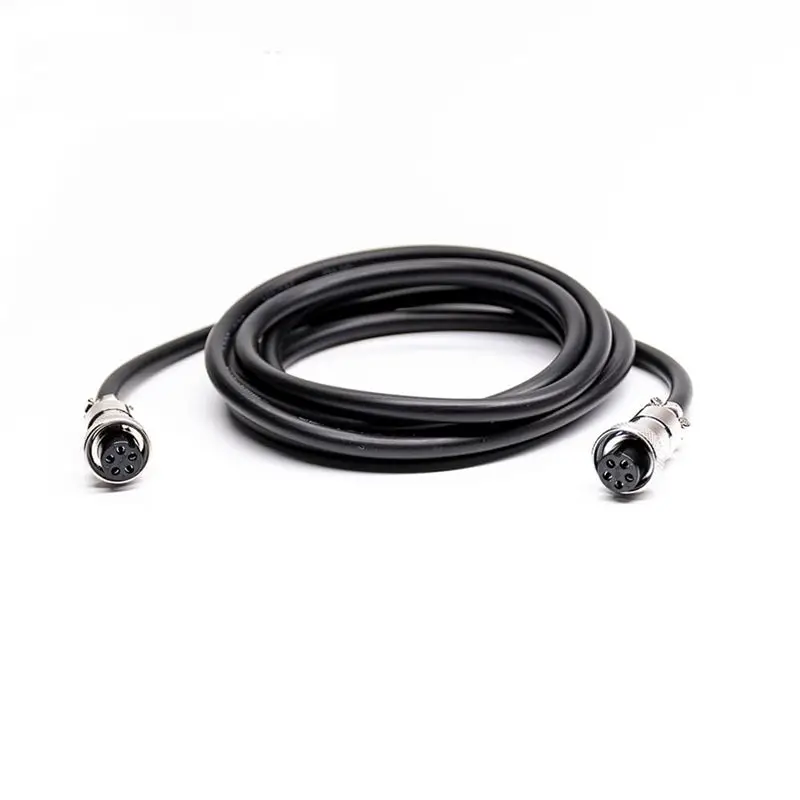 B27B GX16 Aviation Connection Cable Female Aviation Extension Cable 1M Pure Copper Connector