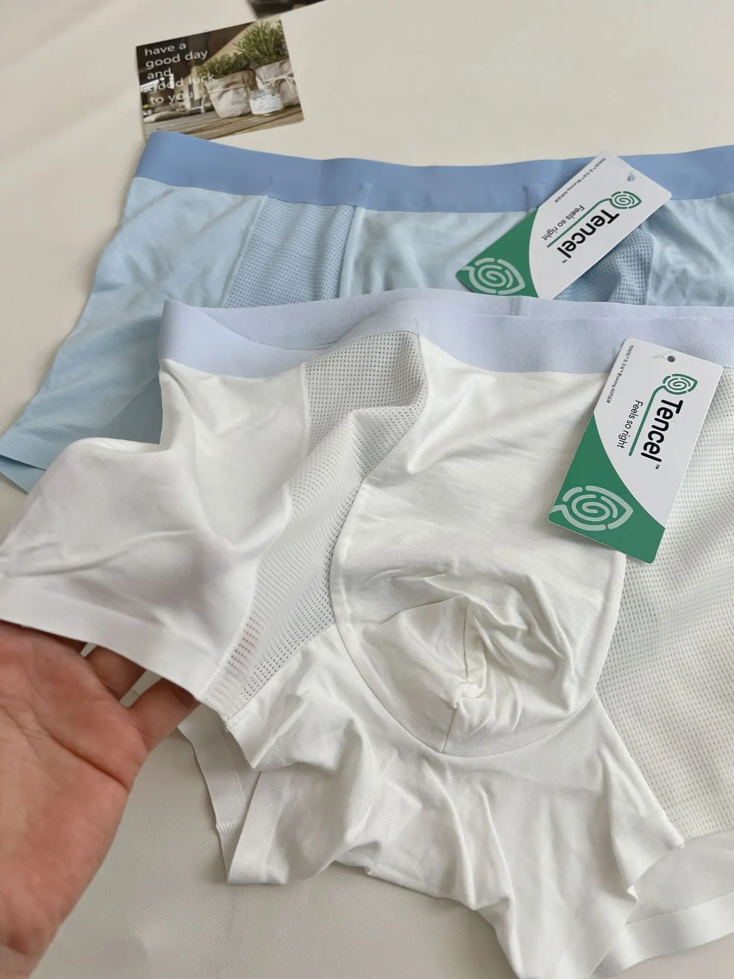 Pack of 3  imported 80s Lenzing Modal high-quality breathable mesh men's underwear