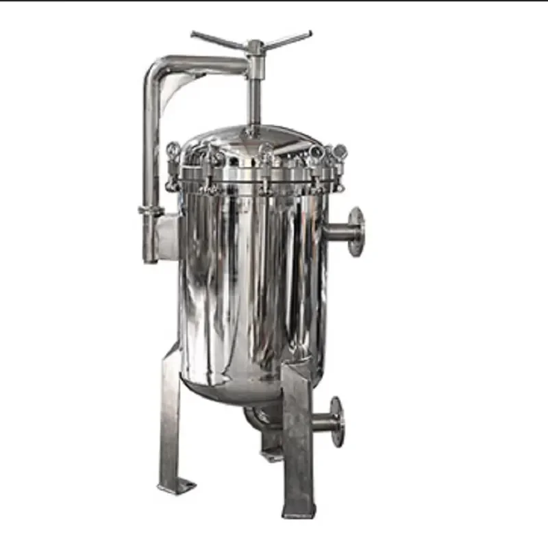 Industrial Stainless Steel Bag Filter Housing System BJD Series Sanitary Filtration Unit for GMP Processing