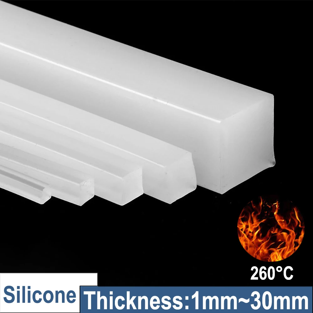 

Silicone Seal Strip Solid Rubber Weather Stripping Door Window Seal Gasket Waterproof Dustproof Heat Insulation Tape 1/2/5/10M