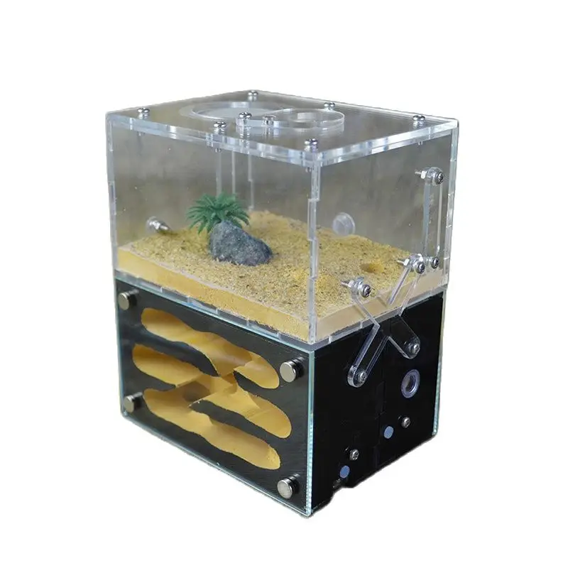 

1PCS Pet Ant Nest Imitation Original Ecological Concrete Nest Castle Workshop Home Ants Farm House