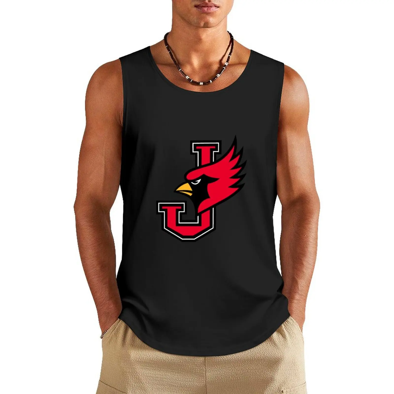 The William Jewell Cardinals Tank Top vest men bodybuilding t-shirt