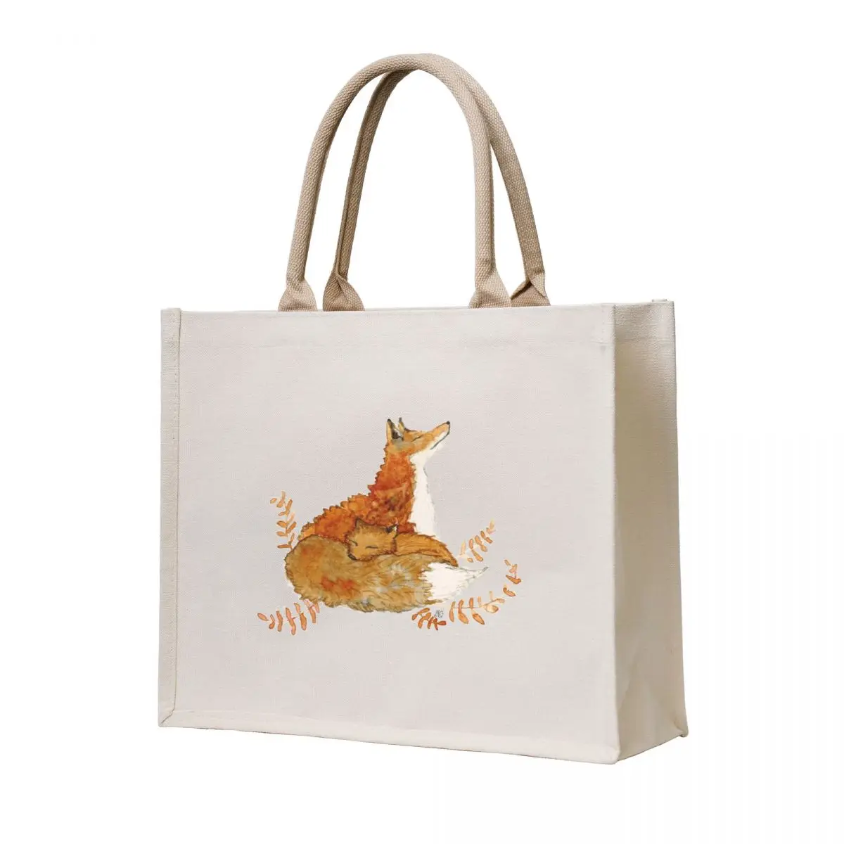 

Autumn collection - dreamy fox Tote Bag Lady bag custom tote bag Reusable bags