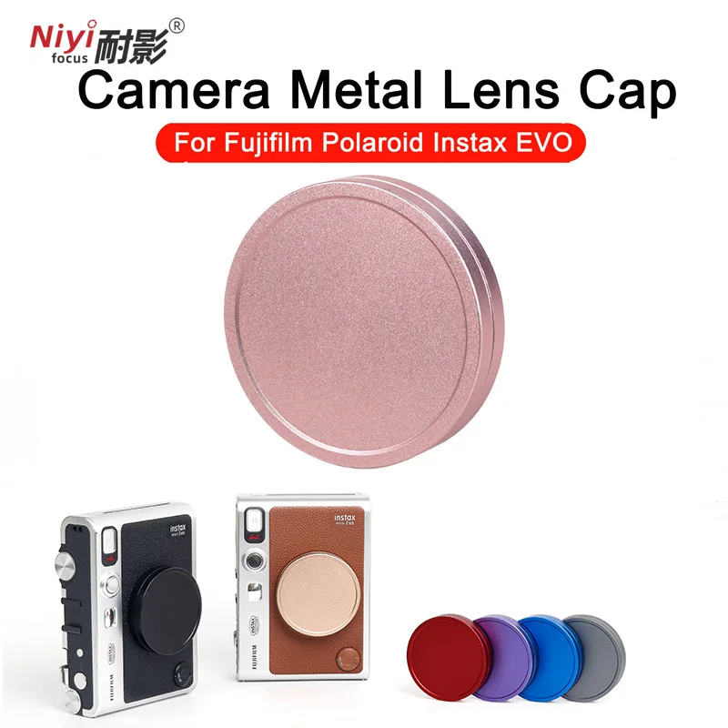 

Lens Cap Instax Mini EVO Accessories Portable Camera Cover etal Dustproof Waterproof for Fujifilm Polaroid instax EVO Camera