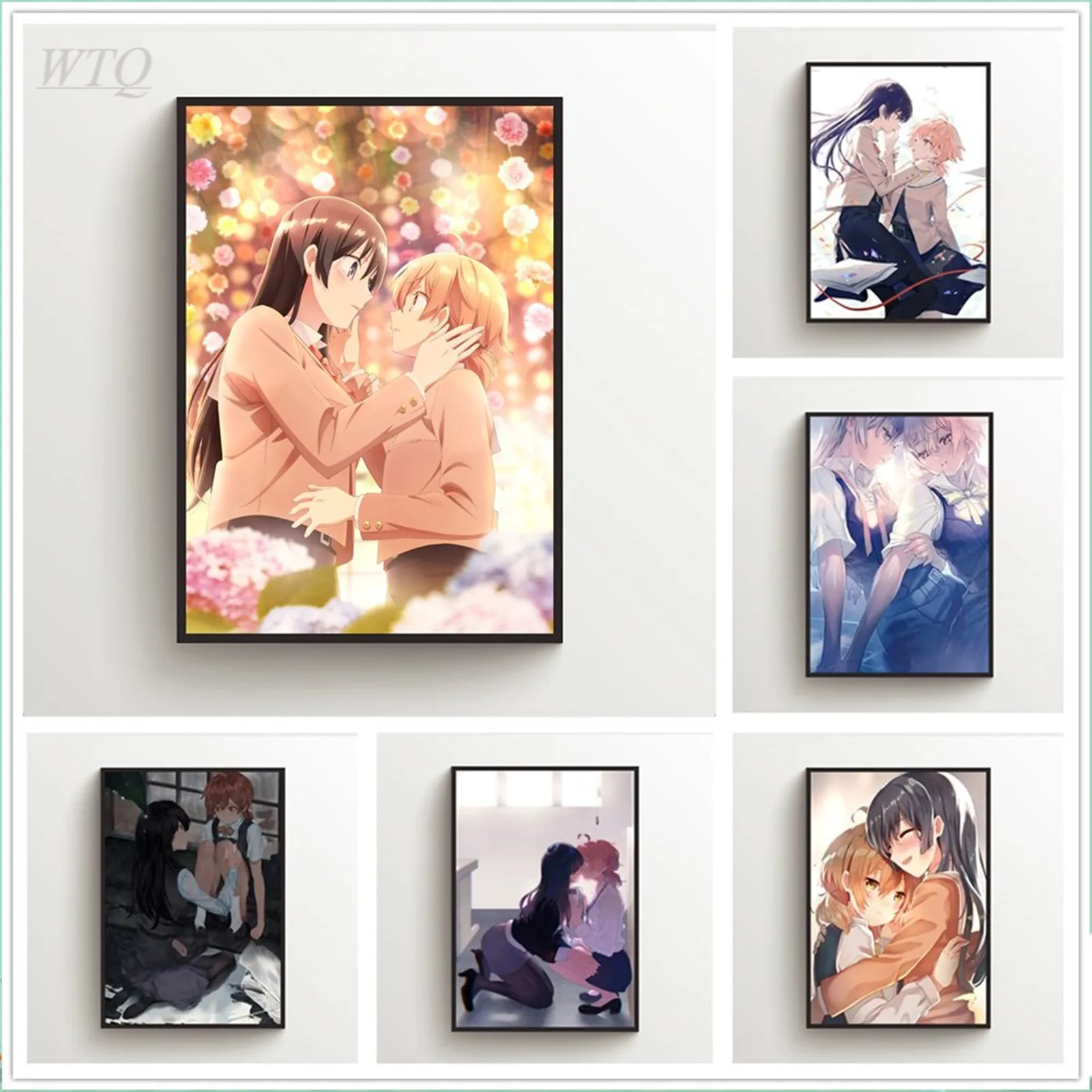 Bloom Into You Yuri Touko Nanami Anime Posters Wall Poster Canvas Painting Posters and Prints Wall Art Picture Decor Home Decor