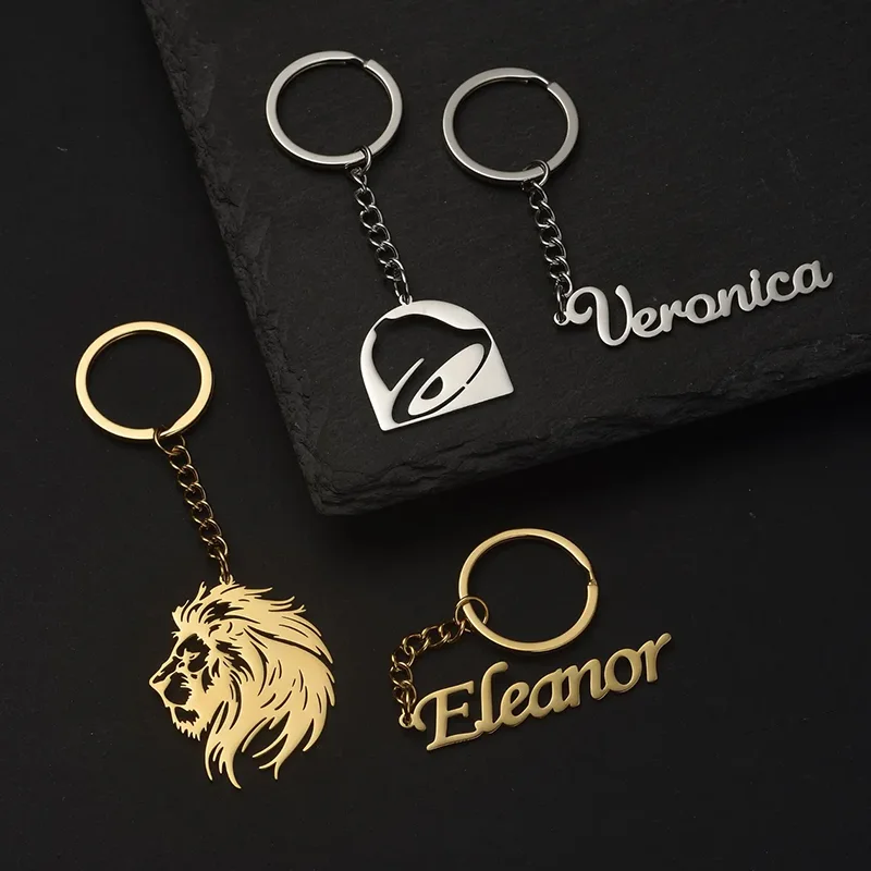 

Персонализированный брелок-подвеска с логотипом бренда, детским рисунком, фотографией компании, из нержавеющей стали, ювелирное изделие
