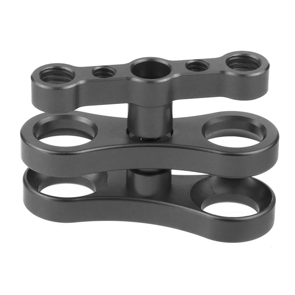 ترايبود فراشة كليب المشبك ، 1 "الكرة المشتركة الذراع ، 1,4 ، 3,8 جبل ل Gopro كاميرات ، تحت الماء أضواء الغوص ، الشعلة
