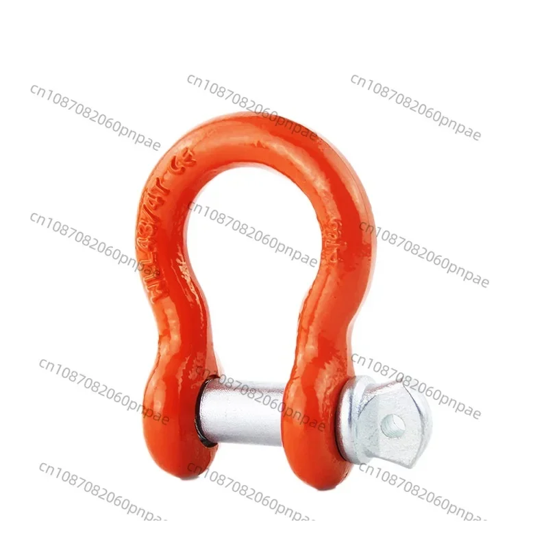 Forged American bow shackle Car modification Rescue Multi-color trailer shackle D-type accessories